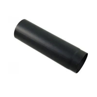Produktbild von Ofenrohr schwarz, Maße: L 500 x Ø 130 mm Rauchrohr aus Stahl, hitzebeständige Senotherm; Beschichtung, nach Norm EN 1856-2