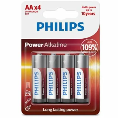 Produktbild von Batterie PHILIPS LR6 ALKALICZNA blister 49909