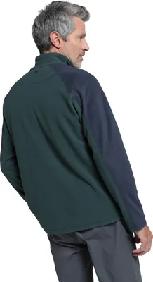 Image de Mountain Warehouse - "Ashbourne II" Haut en polaire avec demi-zip pour homme MW1539 (3XL) (Vert kaki)
