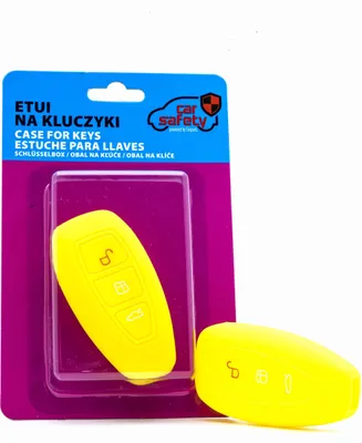 Produktbild von EINPARTS Schlüsseletui EPKC19 YELLOW für FORD Fiesta Mk6 Schrägheck (JA8, JR8) Silikon Blisterpack