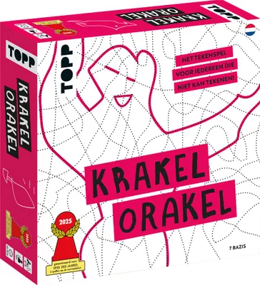 Zdjęcie produktu dla Asmodee – Krakel Orakel, gra planszowa strategiczna dla całej rodziny