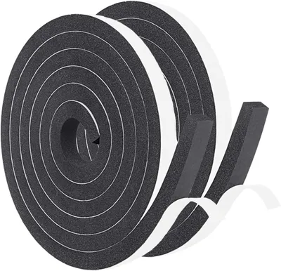 Immagine prodotto di Nastro di gomma spugnosa autoadesivo, 15 mm x 10 mm x 4 metri, per porte e finestre