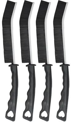 4er-Set Spaltreinigungsbürsten mit harten Borsten, 23 cm