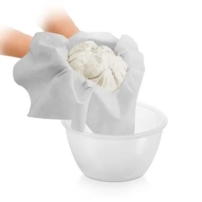 Image de Tescoma Toile pour la préparation de fromage frais et crémeux DELLA CASA, 5 pièces