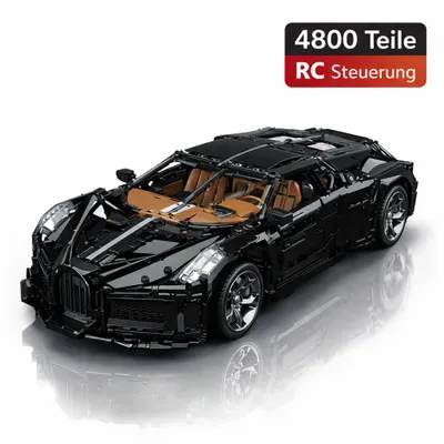 Produktbild von RC Sportwagen Klemmbausteine 4800 Teile – Mould King 13163 Technik Auto Modell ferngesteuert Bausatz