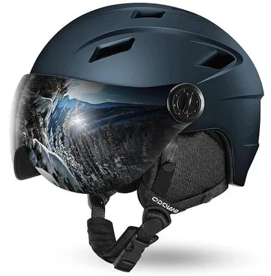 Zdjęcie produktu dla Kask narciarski snowboardowy z wizjerem UV400 dla mężczyzn kobiet