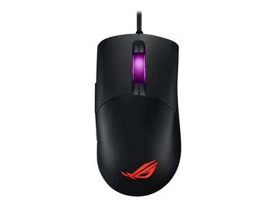 Produktbild von ASUS ROG Keris, rechts, RF Wireless + USB Type-A, 16000 DPI, Schwarz