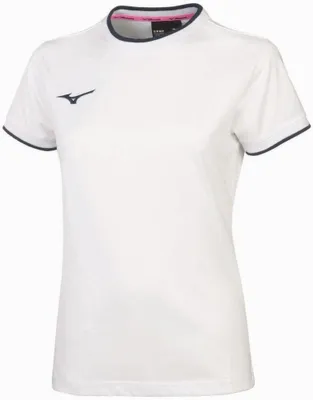 Produktbild von MIZUNO Mizuno Damen-T-Shirt/Weiß/Marineblau/XL