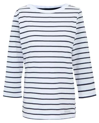 Immagine prodotto di Regatta - Maglietta "Baylette II" da donna RG11225 (48 IT) (Bianco/Blu marino)