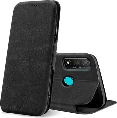 Zdjęcie produktu dla Etui z klapką dla Huawei P Smart 2020 Okładka na książkę Etui na telefon komórkowy z miejscem na kartę Etui ochronne Premium