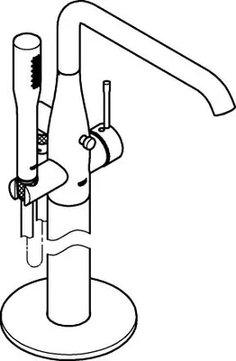Produktbild von GROHE Essence, Schwarz