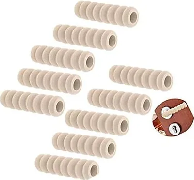 Produktbild von Lvcky Türgriffschutz, 10 Stück, Schutzgriffabdeckungen, weicher Schaumstoff, Kindersicherheit, Türgriff, Knauf, Gaurd, Beige