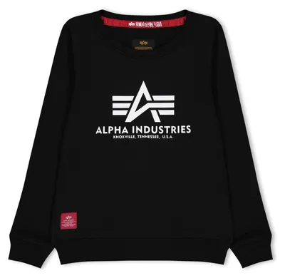 Produktbild von Alpha Industries Uni Kinder Basic Sweater Kids Für Sweatshirt, Schwarz, 10 Ja