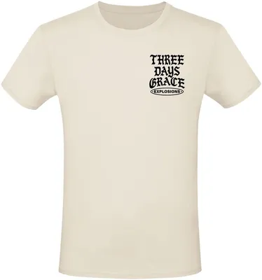 Produktbild von Three Days Grace T-Shirt Herren Redemption weiß XL