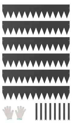 Immagine prodotto di Bordo paesaggistico, acciaio Corten, design flessibile, nero