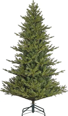 Productafbeelding van Kerstboom, Meran, groen, hoogte 155 cm, diameter 102 cm - zwarte doos