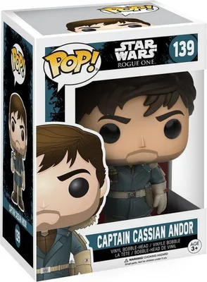Produktbild von Star Wars Rogue One - Captain Cassian Andor 139 - Funko Pop! - Vinyl Figur
