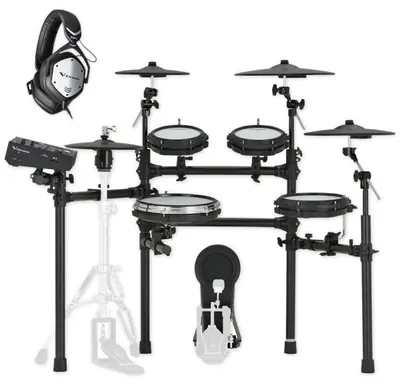 Produktbild von Roland E-Drum TD513 elektronisches Schlagzeug mit Kopfhörer
