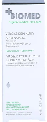 Image de BIOMED VERGISS DEIN ALTER AUGENMASKE, 15 ml CRE