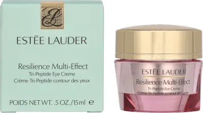 Produktbild von Estée Lauder Resilience Multi-Effect Tri-Peptide, Augencreme, Frauen, Universal, Anti-Falten, Kräftigend, Feuchtigkeitsspendend, Nährend, Glättend, Topf, Water\Aqua\Eau, Butyrospermum Parkii (Shea Butter), Butylene Glycol, Dimethicone, Glycerin,...
