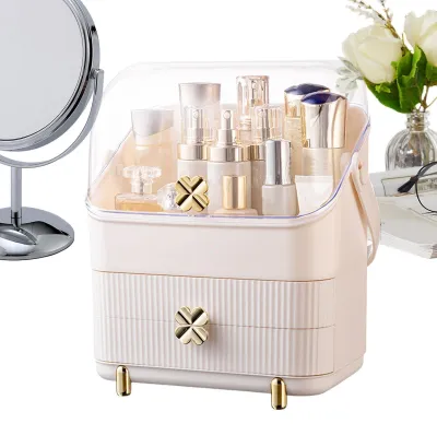 Image de Organisateur de maquillage pour cosmétiques et pinceaux