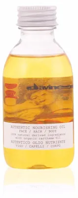 Produktbild von Davines AUTHENTIC FORMULAS Nourishing Oil, Haaröl, 140 ml, Frauen, normales Haar, Feuchtigkeitsspendend, SESAMUM INDICUM SEED OIL / SESAMUM INSICUM (SESAME) SEED OIL, CARTHAMUS TINCTORIUS SEED OIL /...