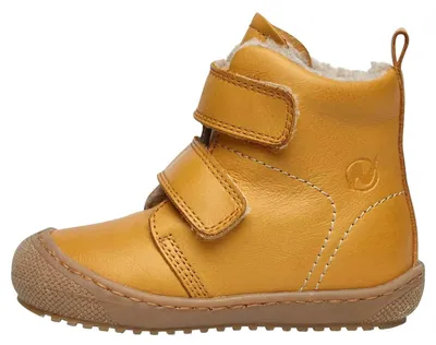 Immagine prodotto di Stivali invernali da bambina Naturino Bubble Nappa Spazz, colore giallo, taglia 26