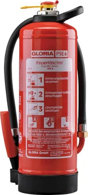 Produktbild von GLORIA Feuerlöscher Pulver 6,0 kg