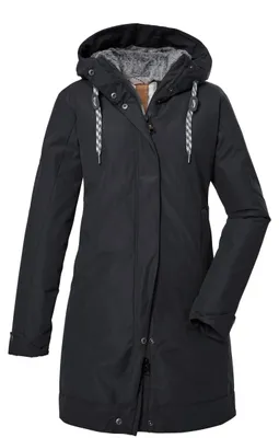 Imagen del producto de G.I.G.A. DX Parka de invierno para mujer/Parka funcional con capucha, modelo GW 13 WMN PRK, color azul marino oscuro