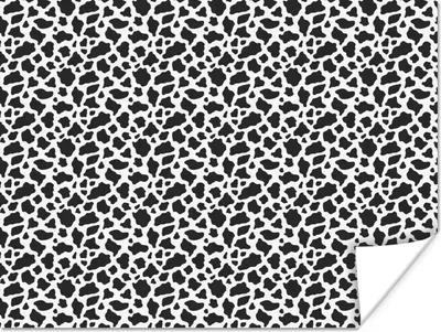 Produktbild von MuchoWow® Poster Tiermuster - Kuh - Design 120x90 cm - Wandbild