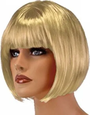 Produktbild von HAAC Perücke Kurzhaar Farbe blond für Fasching Karneval Party