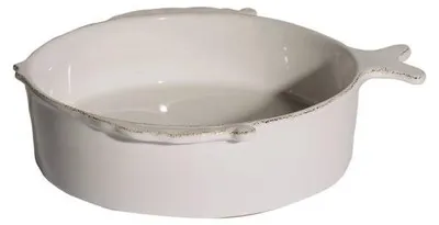 Produktbild von Servierschale, Servierschüssel MARINA FISCH weiß D. 28cm Keramik Virginia Casa