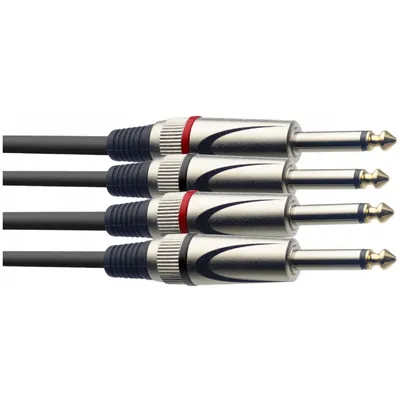 Obrázek produktu pro Stagg STC3P, kabel 2x JACK/2X JACK, 3m