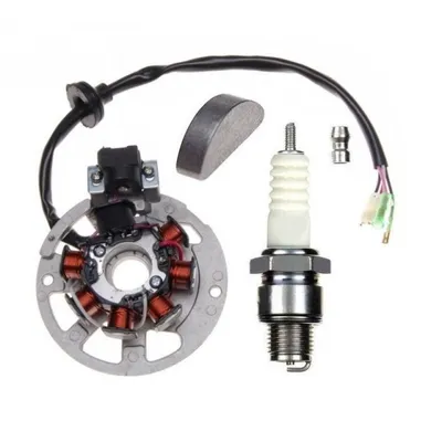 Produktbild von NEU LICHTMASCHINE STATOR ZÜNDKERZE KIT für LONGJIA Trevis 50 2T