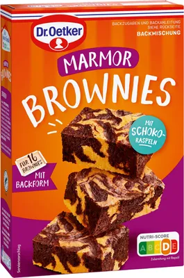 Produktbild von Oetker Marmor Brownies 0,456 Kg