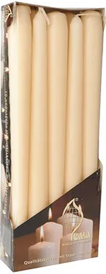 Produktbild von FLAVOUR by Gala Leuchterkerzen 20 mm creme 10er Pack