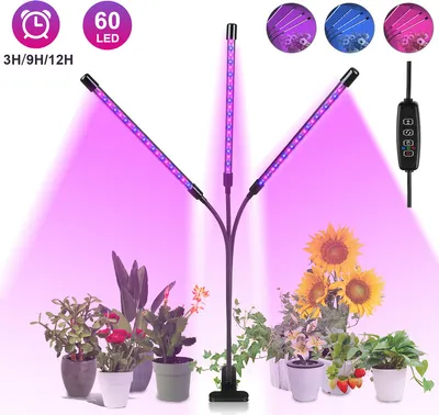 Obrázok produktu pre LED lampa na rastliny svetlo plné spektrum rast panel modrá červená skleník 30W