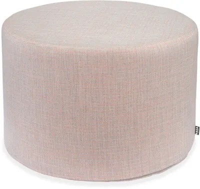 Produktbild von H.O.C.K. - AGORA Romy Outdoor Hocker rund ø60x40cm col. 20088 coral hellgrau kleingemustert