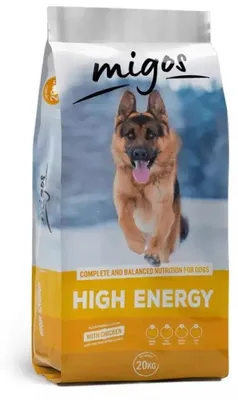 Produktbild von MIGOS High Energy für Hunde 20 kg