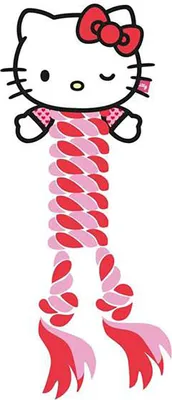 Productafbeelding van Hello Kitty, kauwspeelgoed voor honden, touw, kauwspeelgoed en knaagspeelgoed