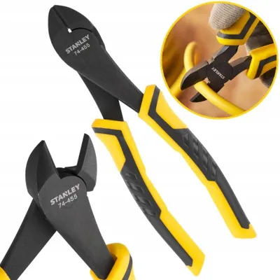 Zdjęcie produktu dla Szczypce boczne tnące obcinaczki 180 mm STANLEY FATMAX DYNAGRIP STHT0-74455
