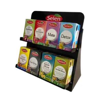 Produktbild von SELEN Display mit 8 verschiedenen Teesorten / 8x20=160 Teebeutel
