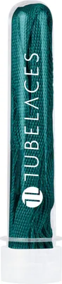 Produktbild von Tubelaces Schnürsenkel White Flat Petrol-120cm