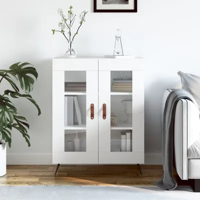 Produktbild von vidaXL Sideboard Weiß 69,5x34x90 cm Holzwerkstoff
