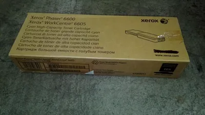 Produktbild von Xerox Phaser™ 6600, WorkCentre™ 6605 -Tonermodul Cyan, 6000 Seiten, Cyan, 1 Stück(e)
