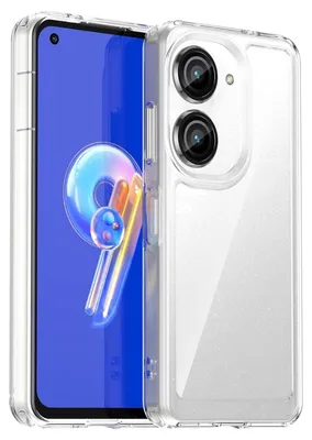 Image de Coque de protection hybride en TPU et acrylique pour ASUS Zenfone 10 / 9, transparente