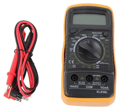 Obrázok produktu pre XL830L Digitálny multimeter s podsvietením, prenosný tester napätia a prúdu, inteligentný voltmeter