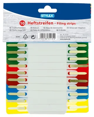 Zdjęcie produktu dla Zszywki Plastikowe 10 Szt. Sort Sty 31131