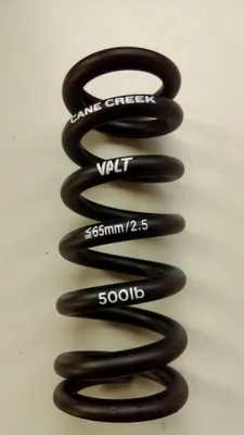 Obrázek produktu pro Cane Creek ocelová pružina Valt Lightweight pro dvojité hlavně 215/222 mm 500 lbs