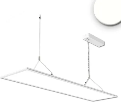Produktbild von ISOLED LED Office Hängeleuchte Up+Down, 20+20W, 30x120cm, weiß, UGR<19, 4000K, dimmbar